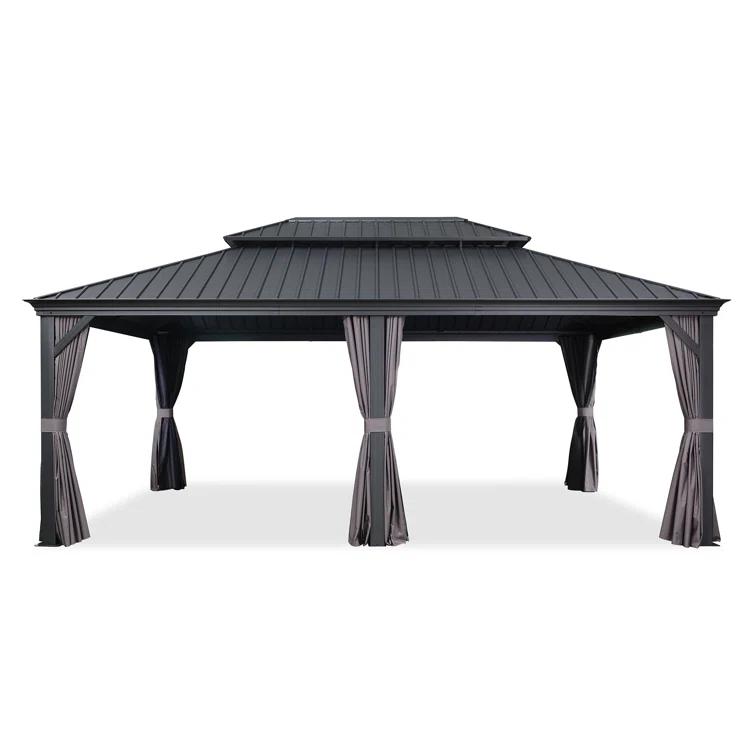 Purple Leaf Aluminum Patio Gazebo