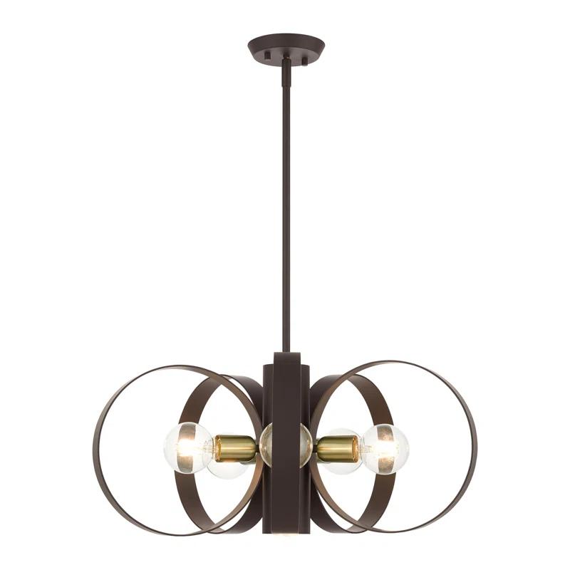 Babara 6 - Light Dimmable Geometric Chandelier