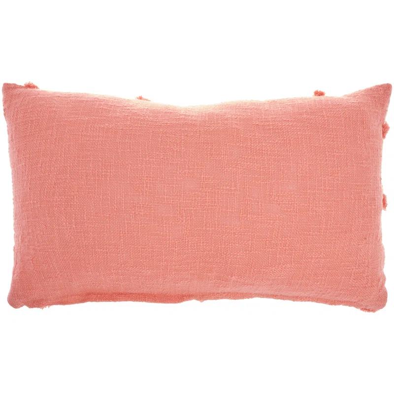 George Oliver Britney Ruffled Cotton Throw Pillow