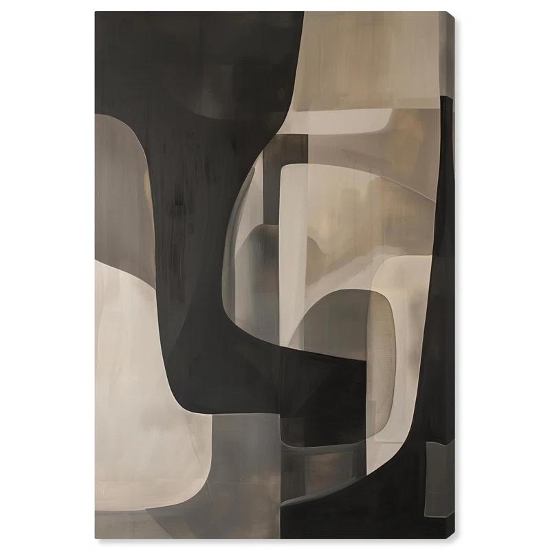 Art Remedy Portal Canvas Modern Neutral Wall Art by Art Remedy