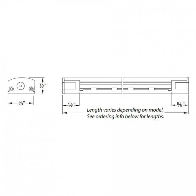 LED 13.25'' Under Cabinet Strip Light
