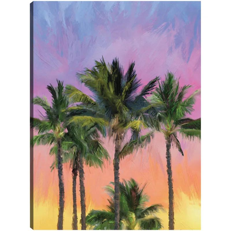 Bay Isle Home™ Sorbet Sunset by Studio Arts Canvas Art Print