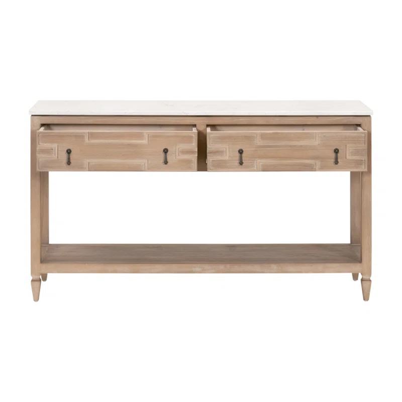 Rosalind Wheeler Avigdor Emerie 2-Drawer Entry Console