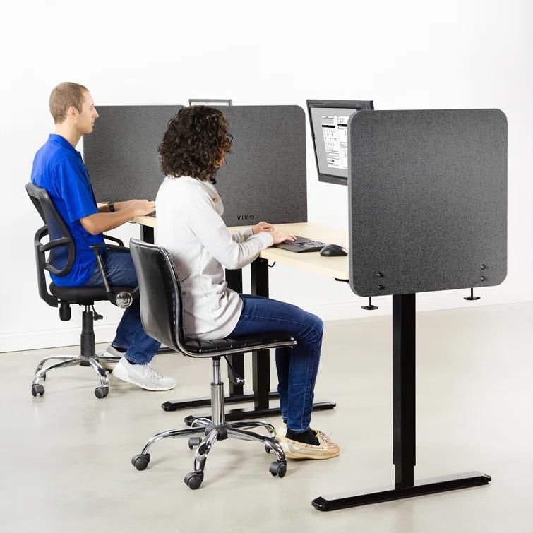 Vivo VIVO Clamp-on 24" x 24" Desktop Privacy Panel (PP-1-V024G Series)
