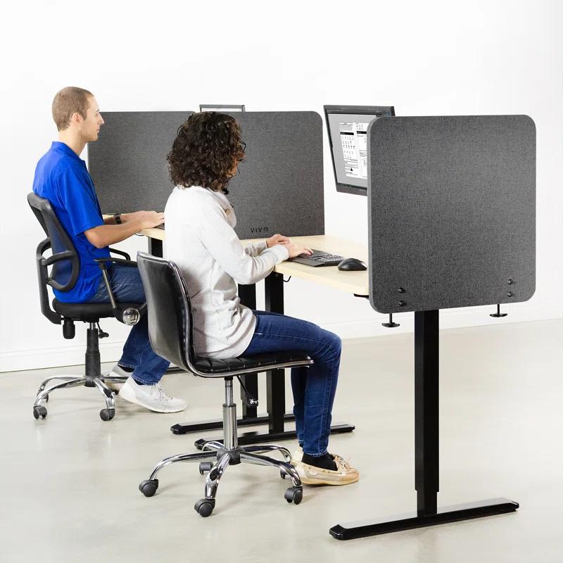VIVO Clamp-on 24" x 24" Desktop Privacy Panel (PP-1-V024G Series)