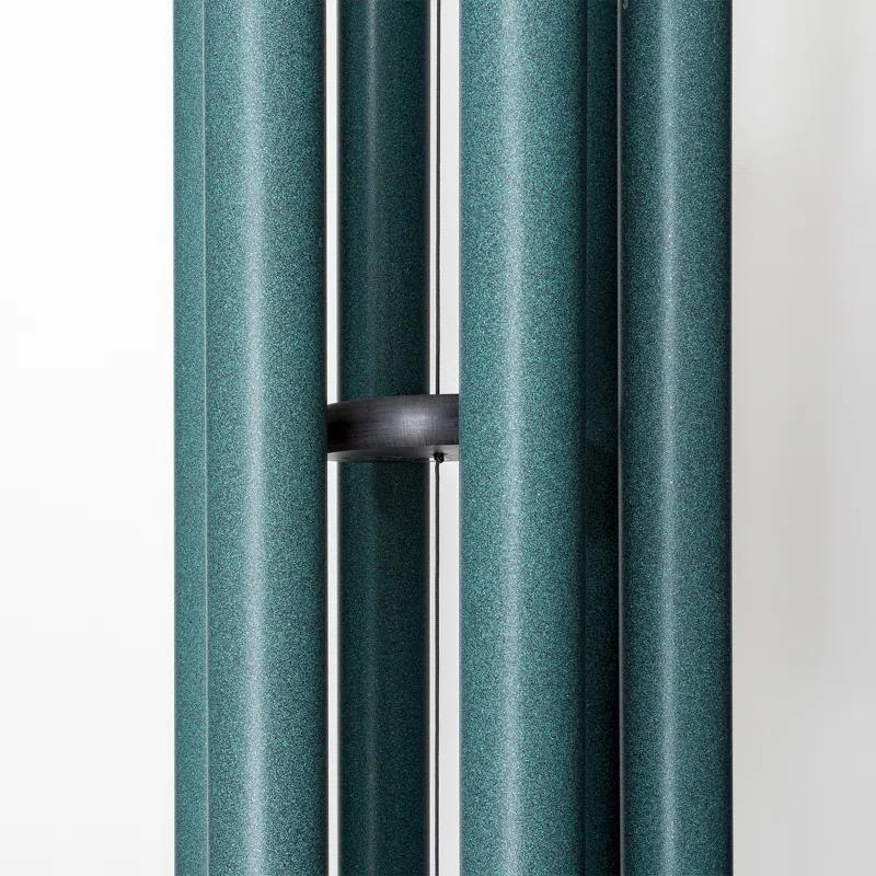Green Aluminum 56" Wind Chime for Patio and Garden