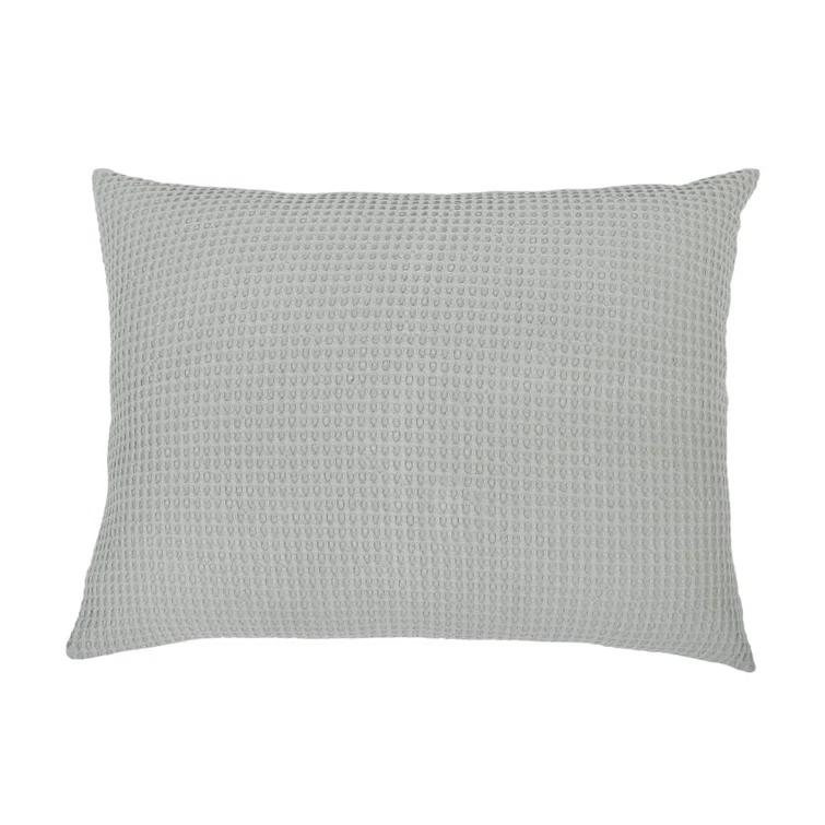 Zuma Cotton Waffle Weave Sham by Pom Pom at Home - Natural / King