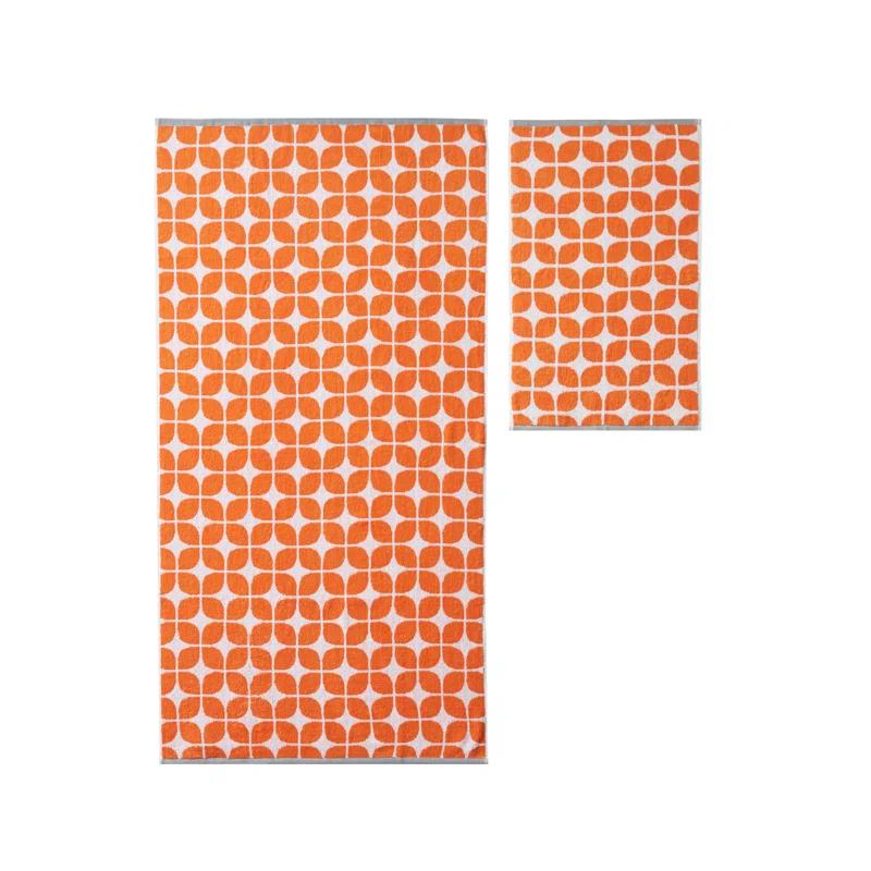 Intelligent Design Lita Cotton Jacquard Bath Towel 6 Piece Set