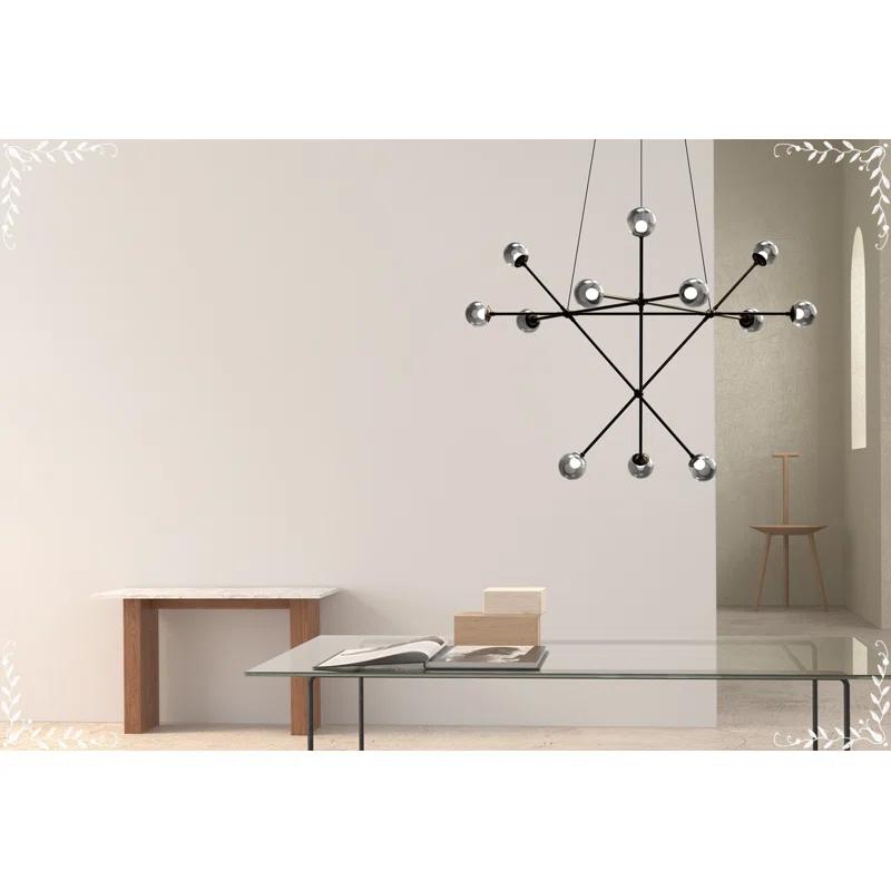 SONNEMAN Proton™ 12 - Light Dimmable LED Sputnik Sphere Chandelier