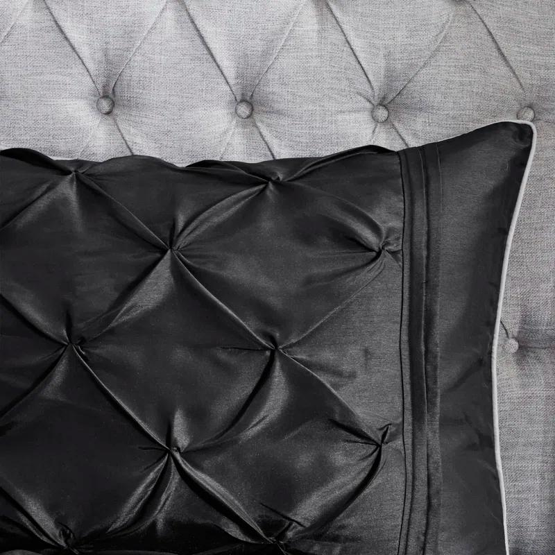 Madison Park Laurel 7 Piece Tufted Comforter Set