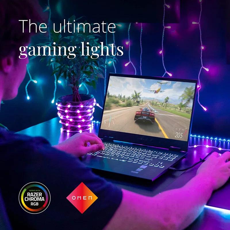 Twinkly Twinkly Smart Decoration 60 Multicolor LED App Controlled Dots Lights, Black