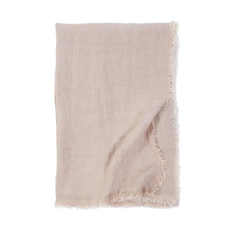 Laurel Oversized Linen Throw