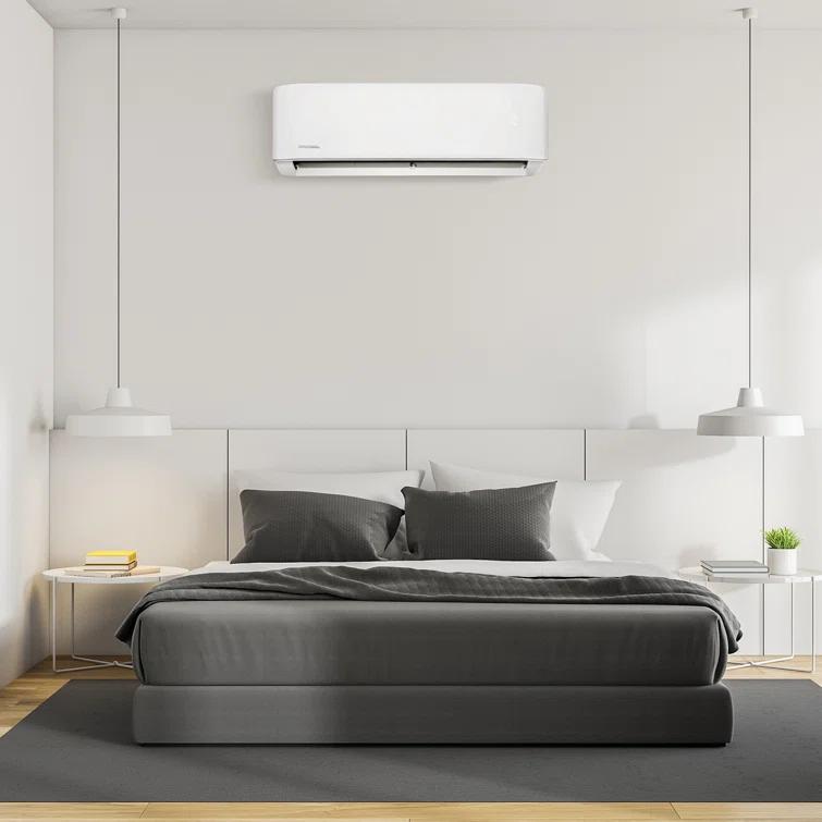 MrCool MRCOOL Advantage 12,000 BTU Ductless Inverter Wall Mount Heat Pump System, White