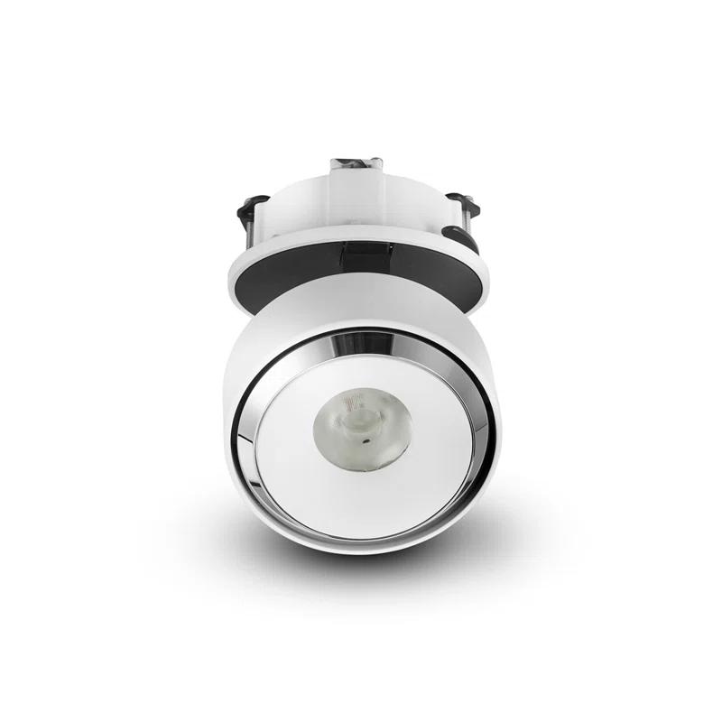 Orbit Integrated LED ETL Certified Flush Mounted Adjustable Downlight, Beam Angle 36