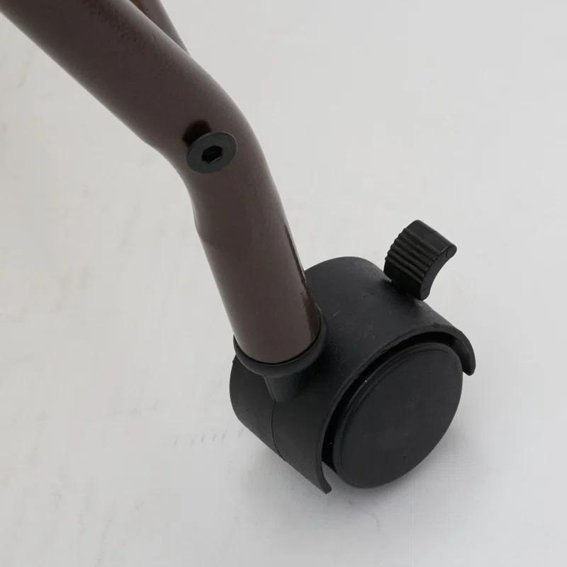 Household Essentials Rolling Laundry Hamper with Handles