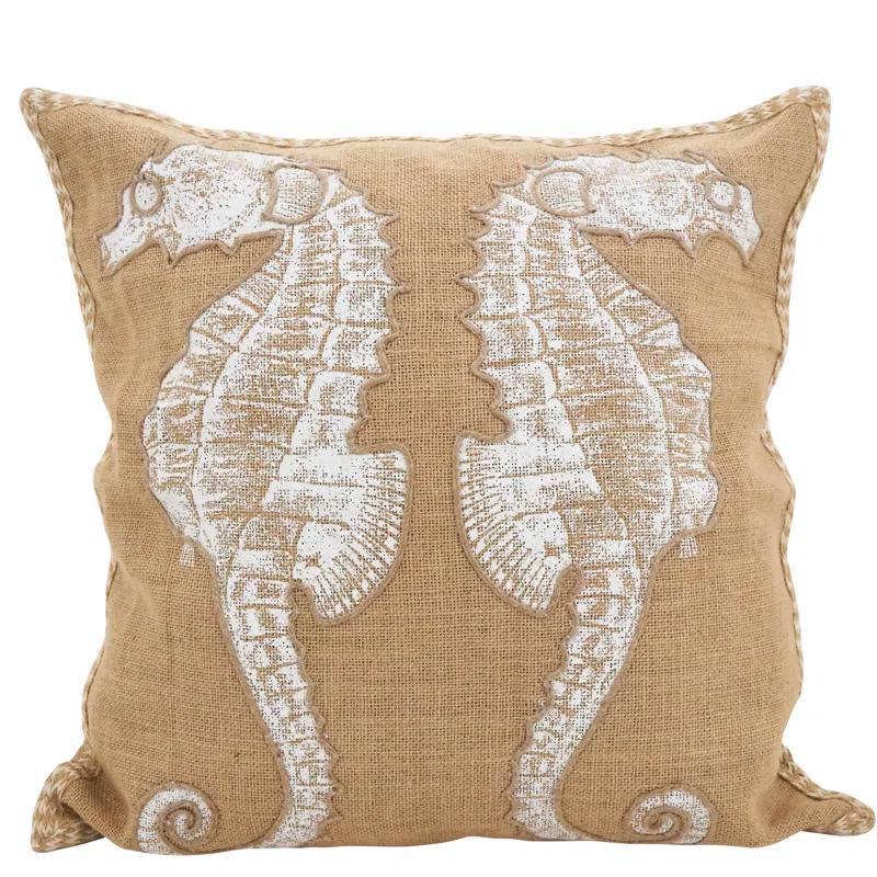 Saro Neptunian Collection Throw Pillow
