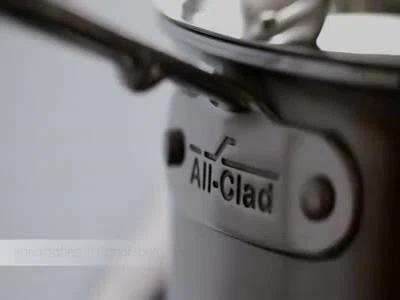 All-Clad ® d3 Stainless 12" Fry Pan with Lid