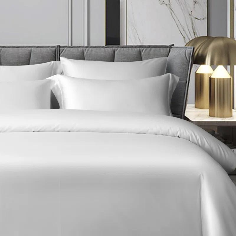 NTBAY Egyptian-Quality Cotton Sham Covers, 500 Thread Count Cotton Sateen Square Pillow Covers - NTBAY (Set of 2)