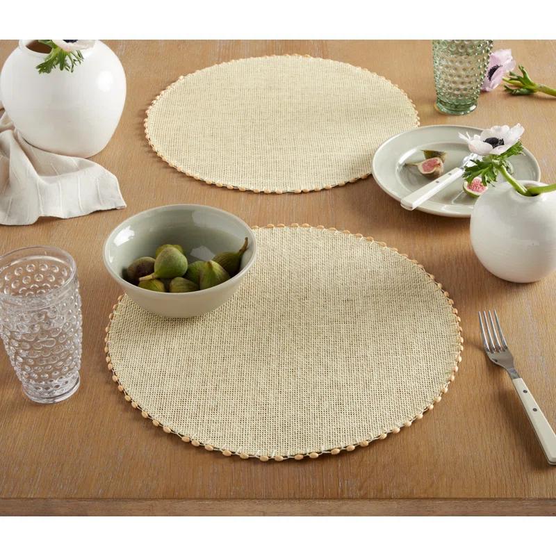 Martha Stewart Martha Stewart Woven Water Resistant Lindos Placemat (Set of 6)