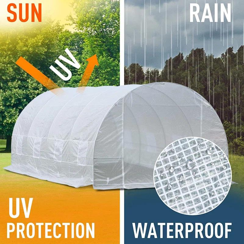 Outsunny 9.75"  W x  19.75" D Hobby Greenhouse