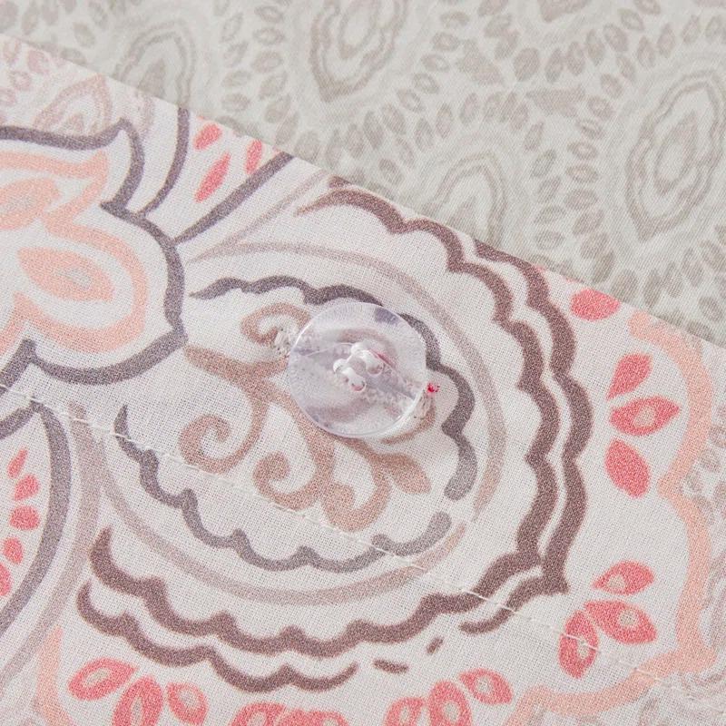 Madison Park Isla 3 Piece Reversible Cotton Floral Duvet Set