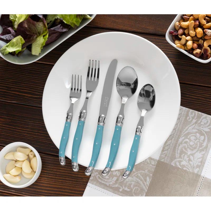 French Home French Home Laguiole 20 Piece Stainless Steel Flatware Set, Service for 4 (Set of 20)