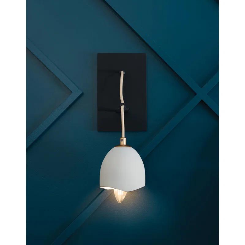 Hinkley Nula Single Light Bell Wall Sconce by Lisa McDennon
