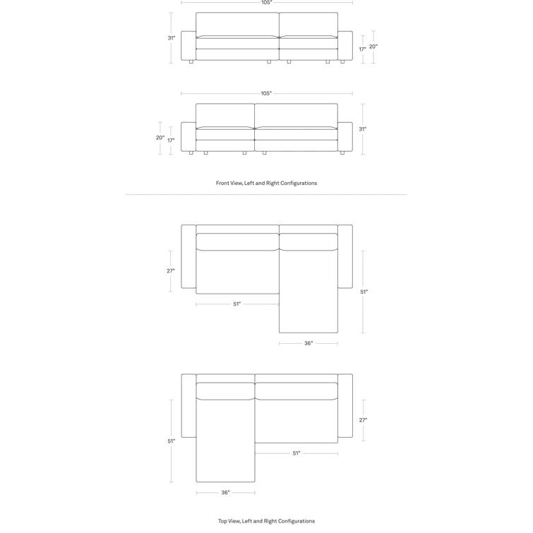 Kelso Blue Velvet L-Shaped Sofa with Removable Cushions and Wood Accents