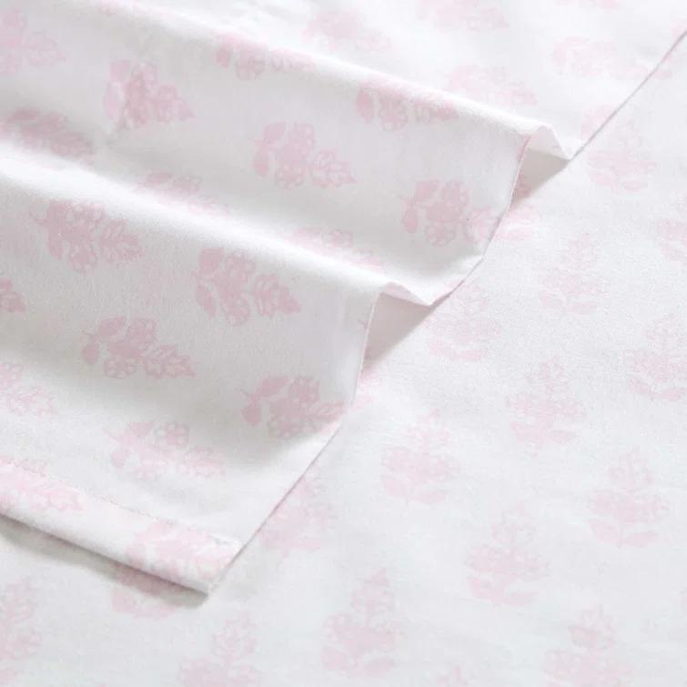Laura Ashley Laura Ashley Printed Cotton Percale Sheet Set