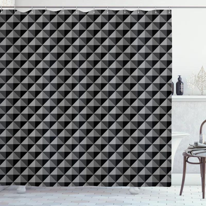 Ambesonne Shower Curtain with Hooks Included