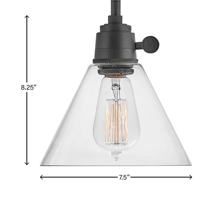 Hinkley Arti 7.75-in Pendant Light with On/Off switch