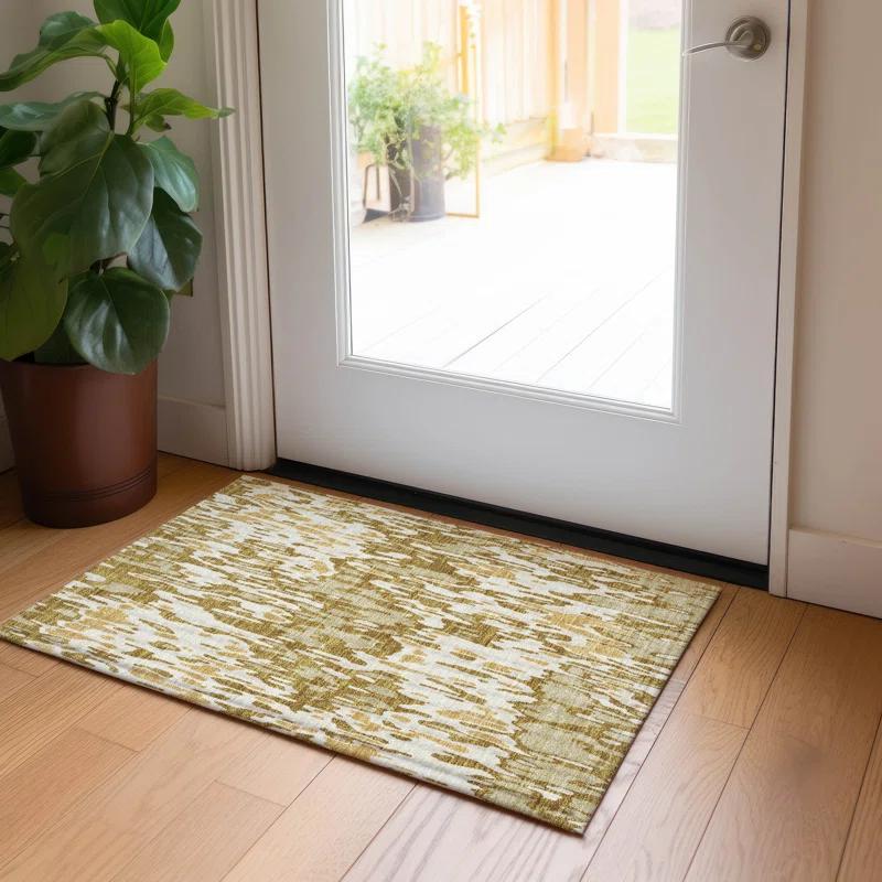 Machine Washable Indoor/Outdoor Chayden ACN986 1'8" x 2'6" Rug