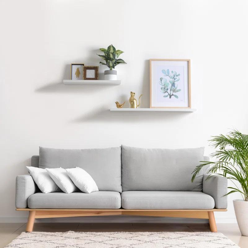 Delta Design 2 Piece Wall Shelf Set (Set of 2)