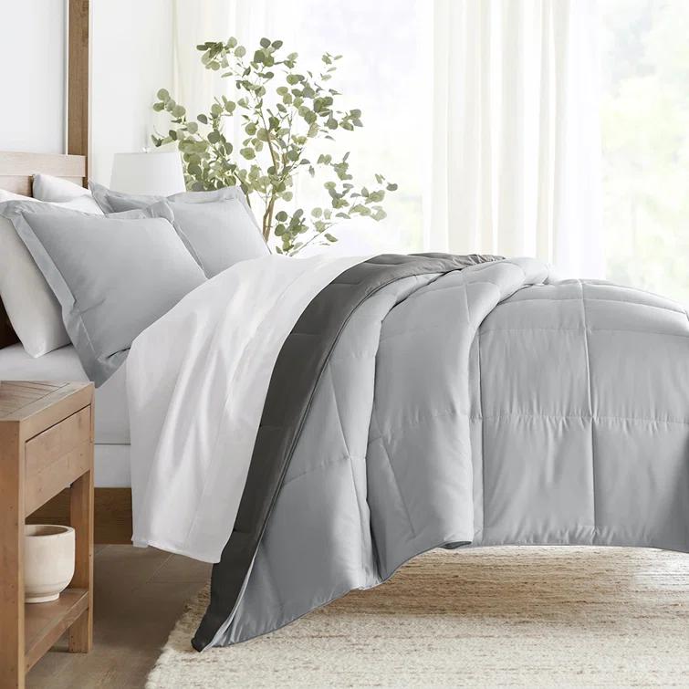 Becky Cameron Reversible Down-Alternative Comforter Bedding Set