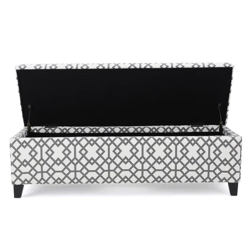 George Oliver Charming Ottoman with Versatile Functions and Stylish Appeal
