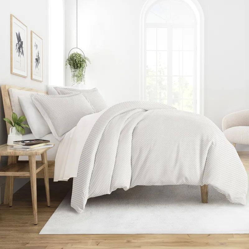 Home Garden Pattern Duvet Cover Set