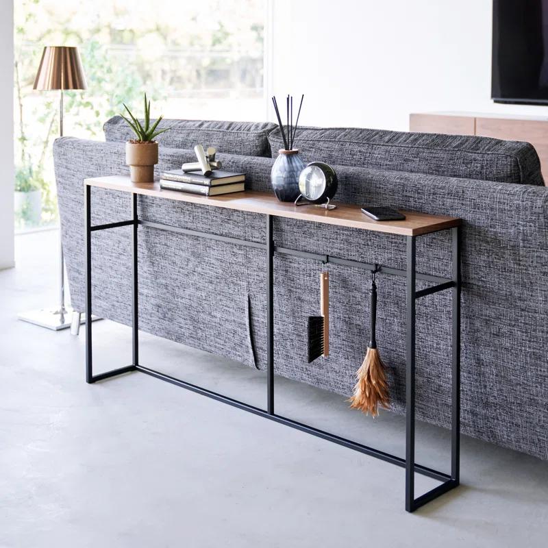 Yamazaki Home Yamazaki 50" Sofa Back Console Table with Shelf