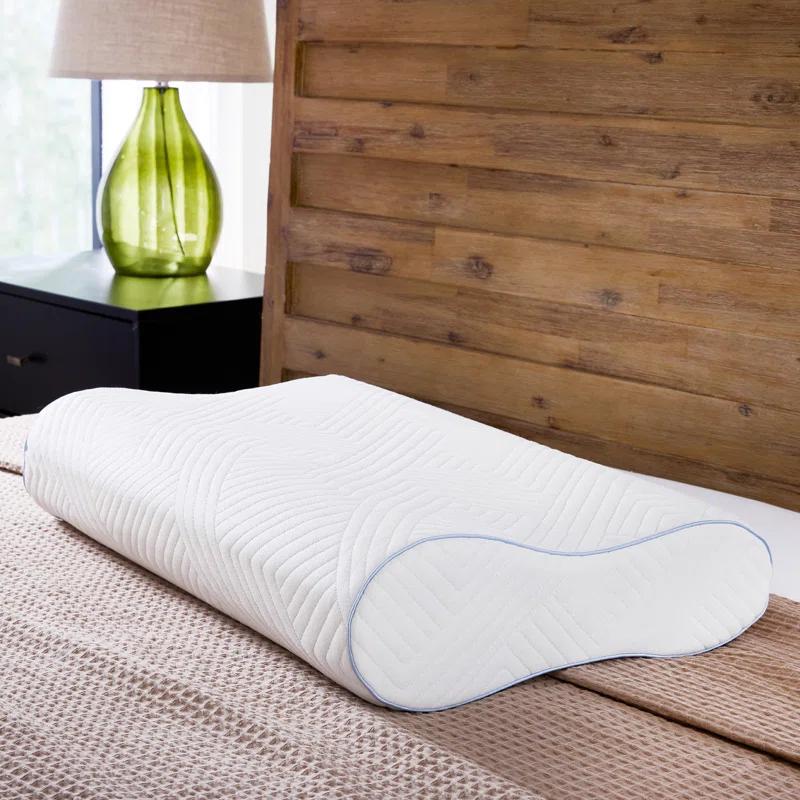 BodiPEDIC Adjustable Contour Memory Foam Bed Pillow