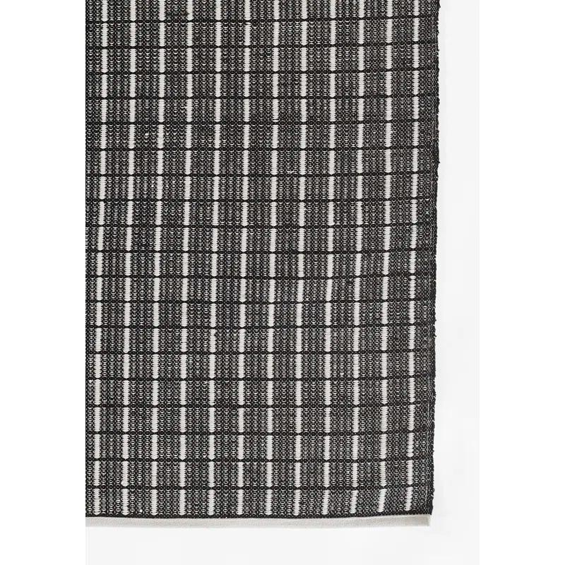 Malmo Recycled P.E.T Black/White Indoor/Outdoor Rug