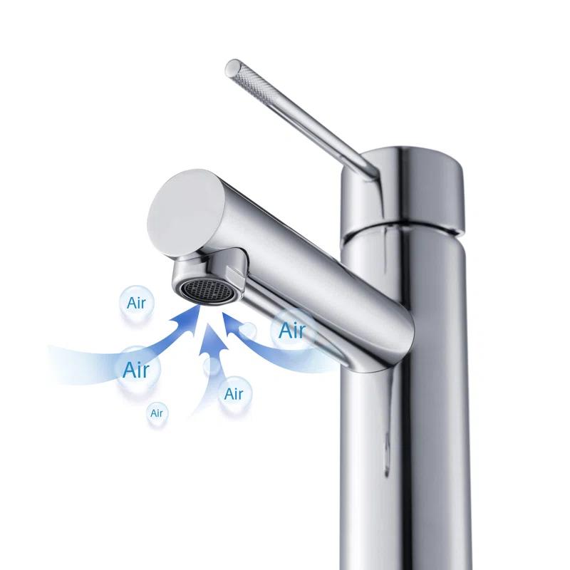Circular X Single-Hole Single-handle Bathroom Faucet