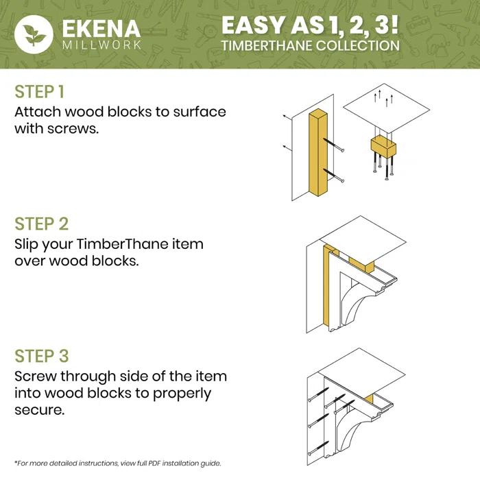 Ekena Millwork Timberthane Faux Rustic Spaced Board-n-Batten Faux Wood Shutters