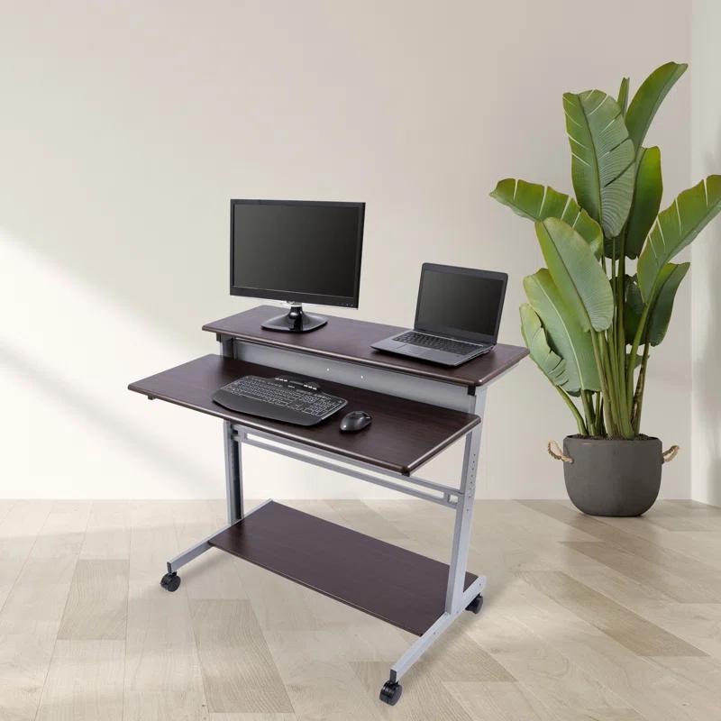 Adjustable Metal Base Standing Desk