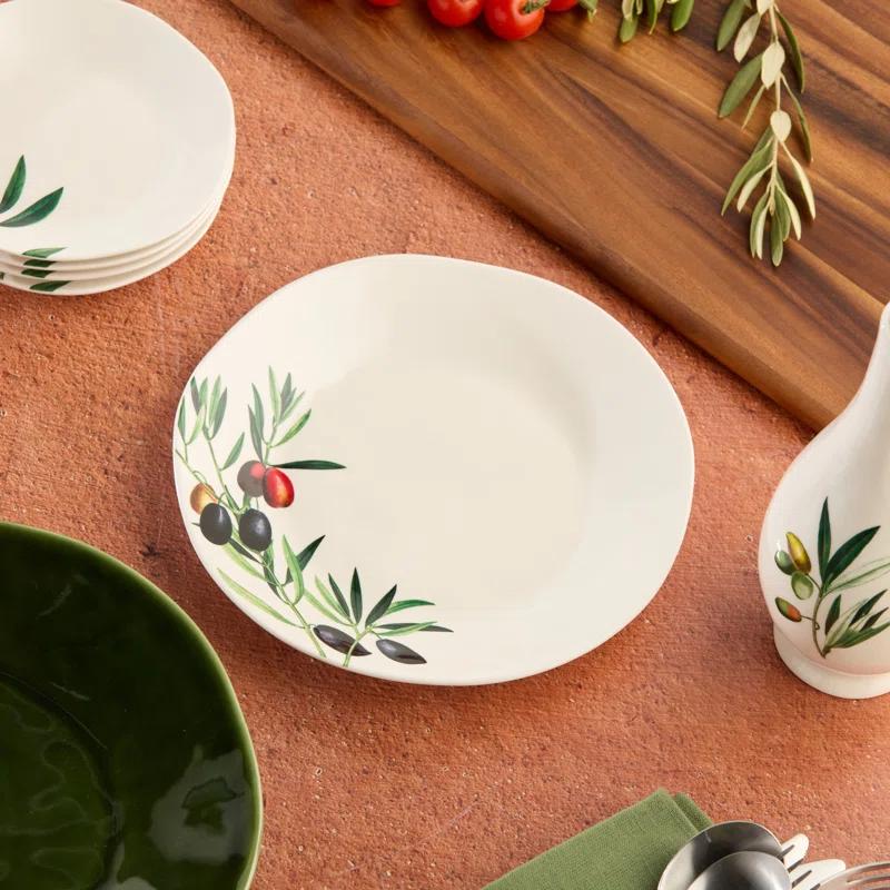 Certified International Olivia Set of 4 Salad Plate 9in