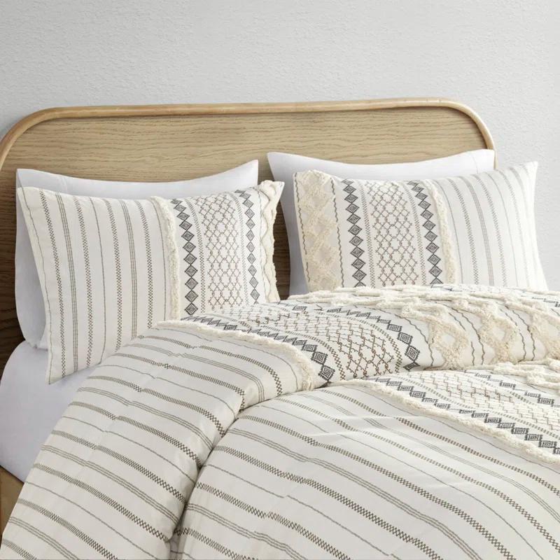 INK+IVY Imani Cotton Printed Comforter Set