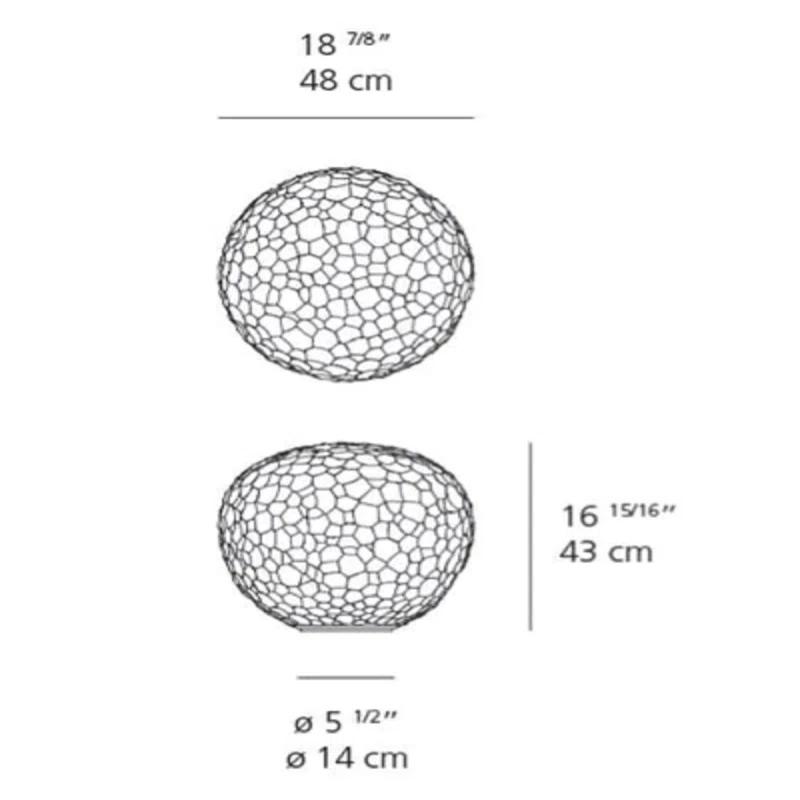 Artemide Meteorite Table Lamp