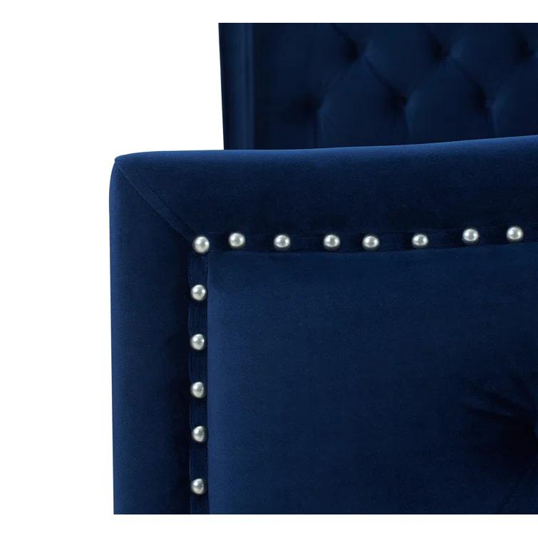 Coleman Upholstered Wingback Bed