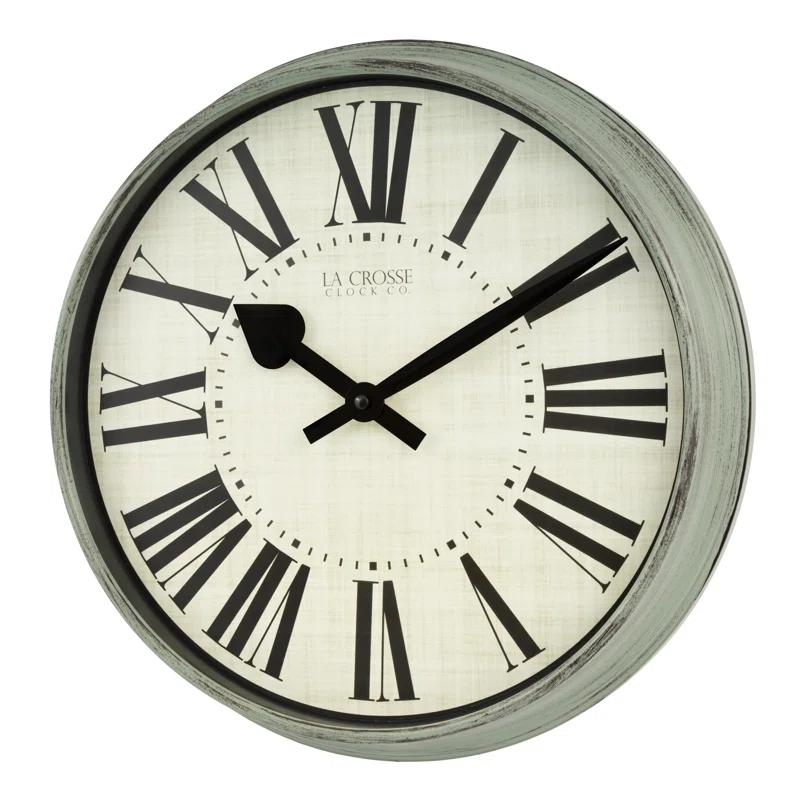 La Crosse Technology 14" Sage Grove Quartz Wall Clock