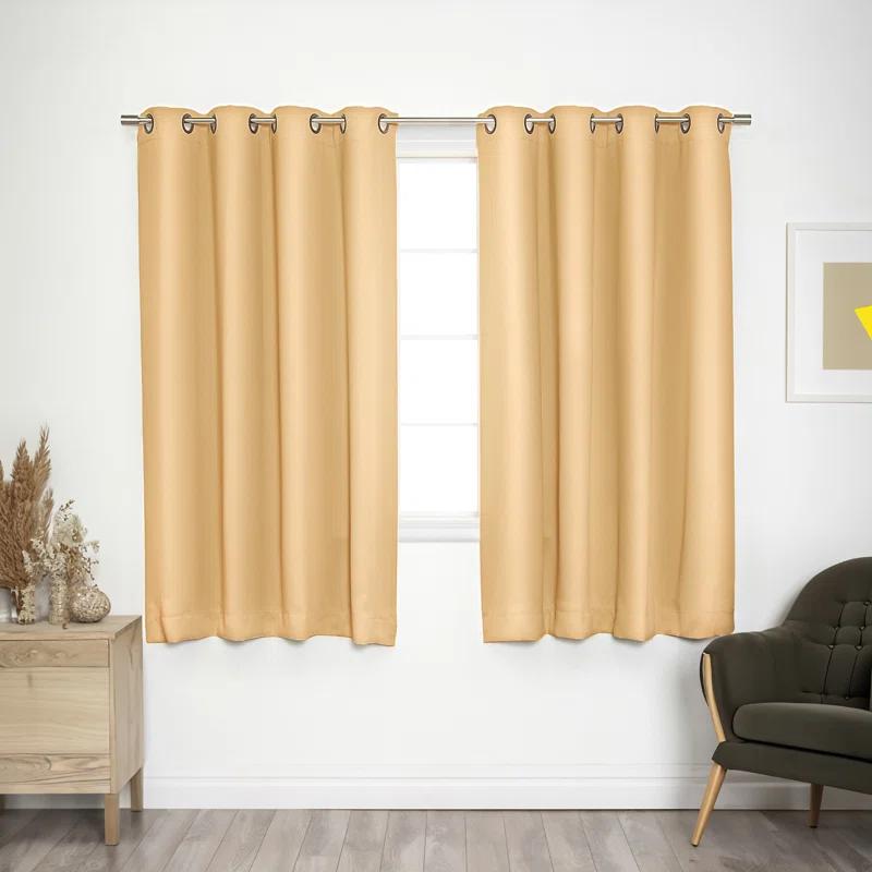 Best Home Fashion, Inc. Polyester Blackout Sliding Panel Pair (Set of 2)