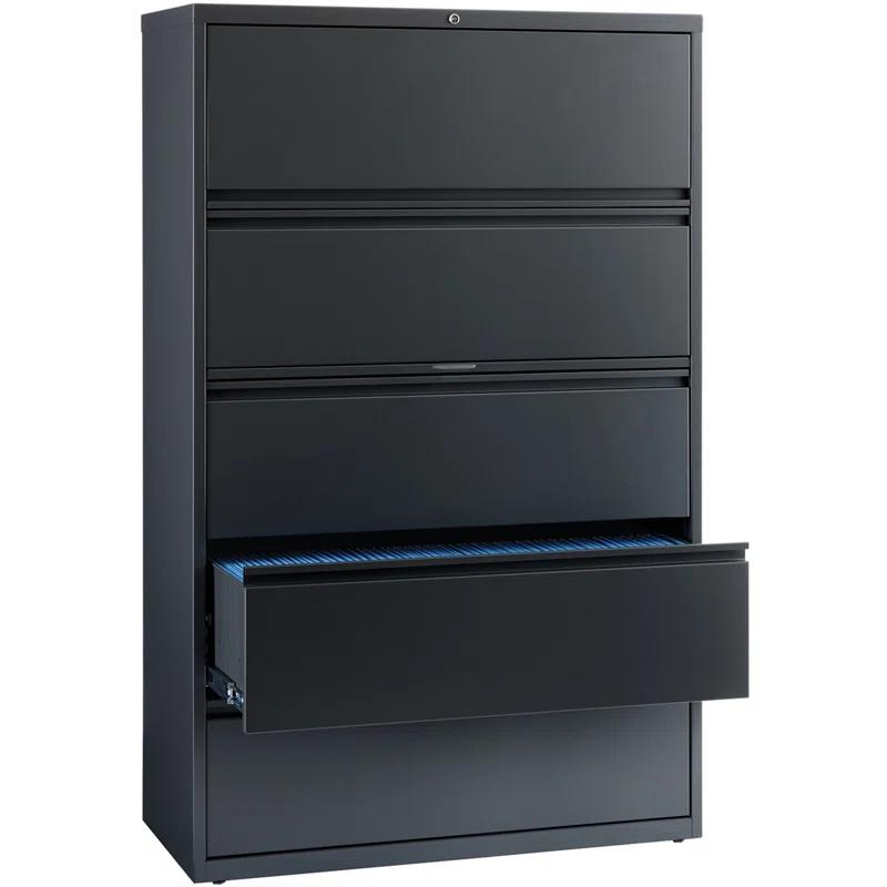 Inbox Zero Pabel 36'' Wide 5 -Drawer Steel File Cabinet