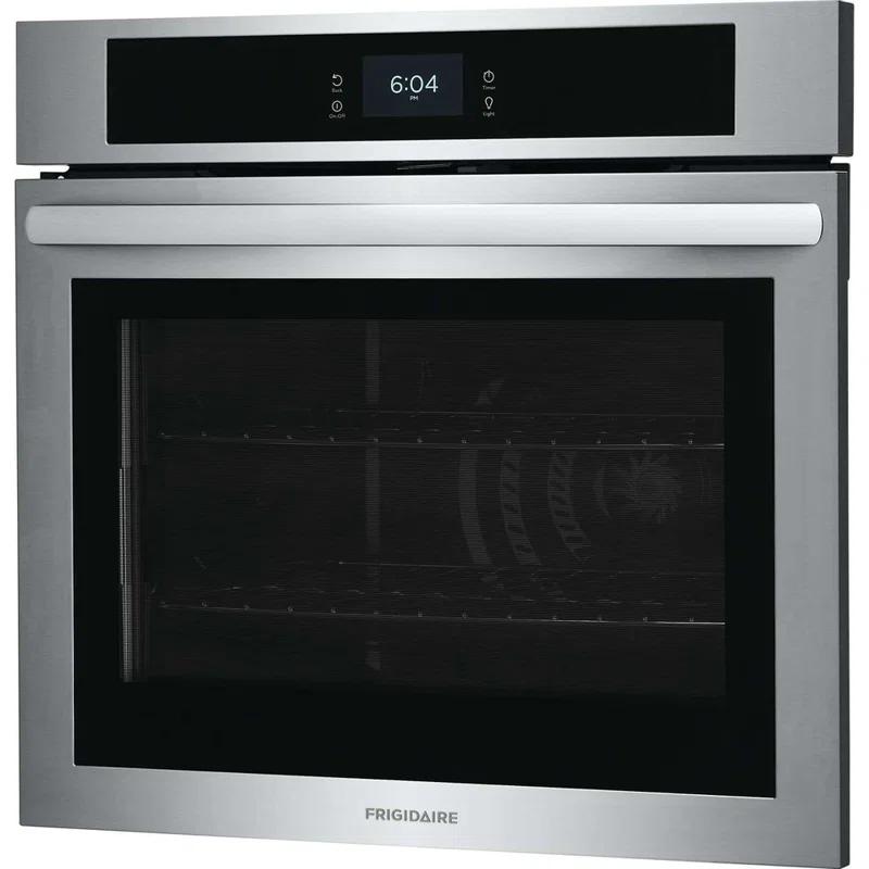 Frigidaire 30" 5.3 cu. ft Self-Cleaning Convection Electric Single Wall Oven FCWS3027AS